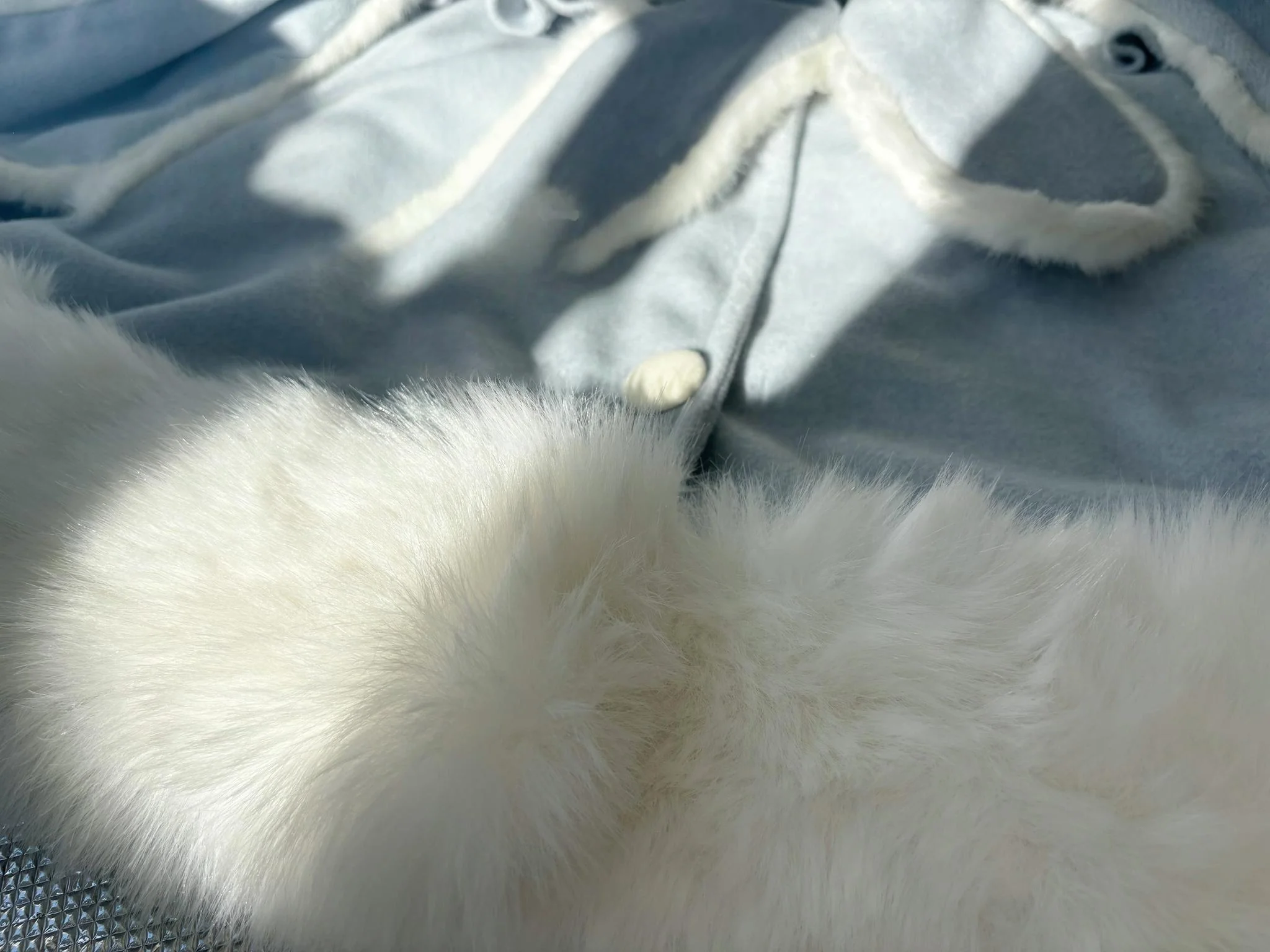 Qianmu - Lop Bunny - Kawaii Lolita Plush Hooded Cape - Image 14
