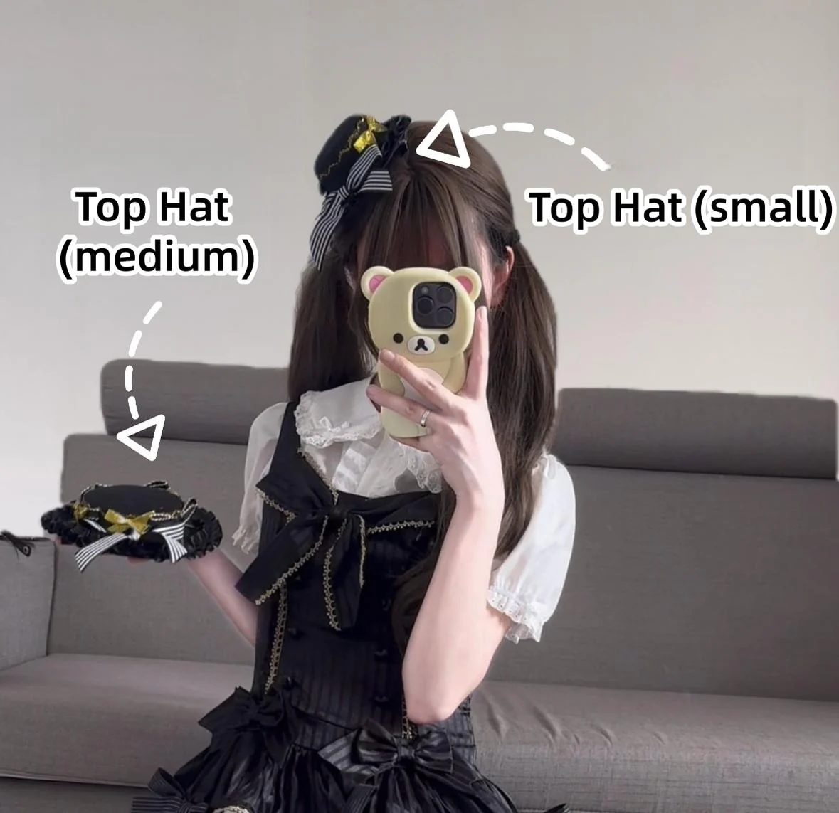 Tiger in Autumn - Kawaii Lolita OP Dress Set, Tiger Print - Image 21