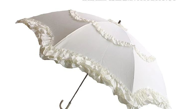 Whale Island - Kawaii Lolita Parasol Daily Lolita Two-folded Umbrella - Image 2