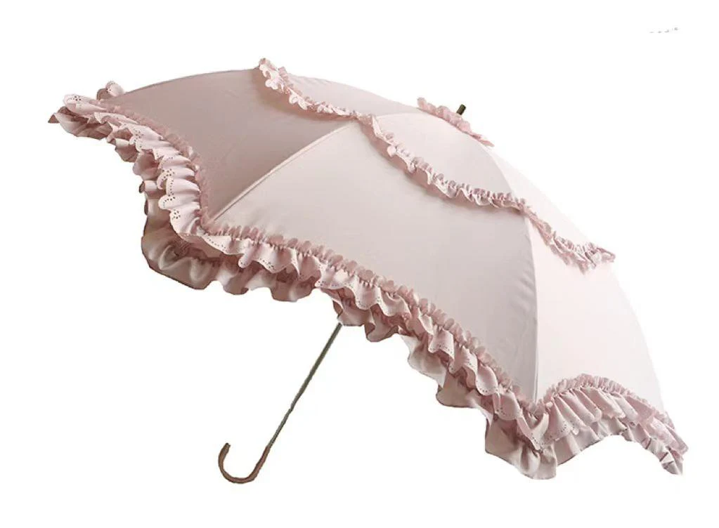 Whale Island - Kawaii Lolita Parasol Daily Lolita Two-folded Umbrella - Image 4