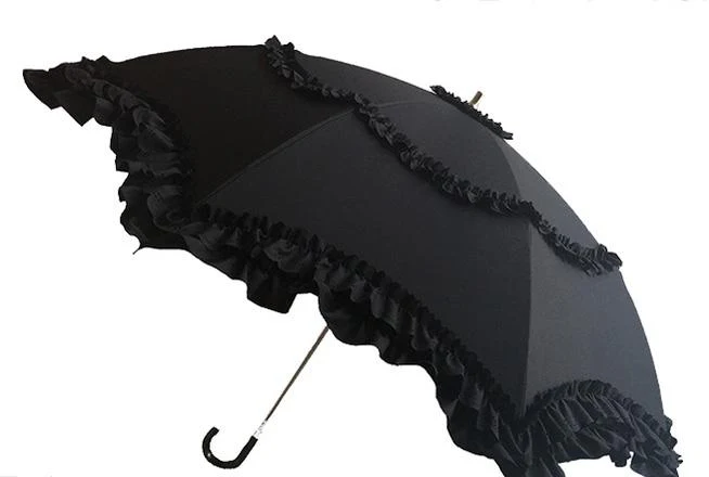 Whale Island - Kawaii Lolita Parasol Daily Lolita Two-folded Umbrella - Image 7
