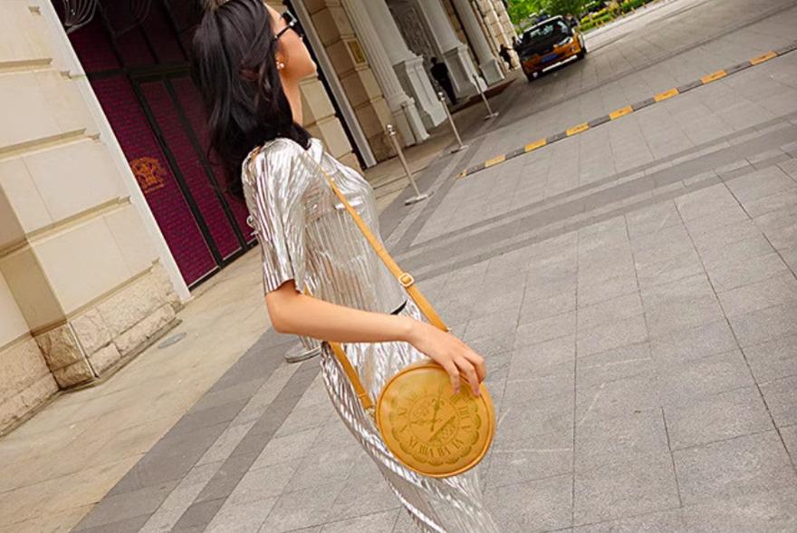 Kira - Alice Clock - Kawaii Lolita Shoulder Bag Round Lolita Crossbody Bag - Image 31