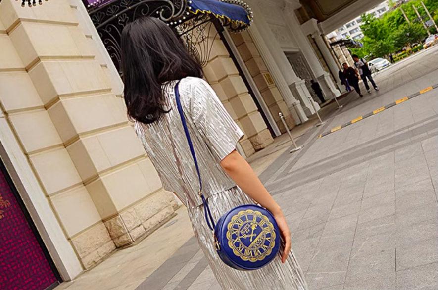 Kira - Alice Clock - Kawaii Lolita Shoulder Bag Round Lolita Crossbody Bag - Image 39