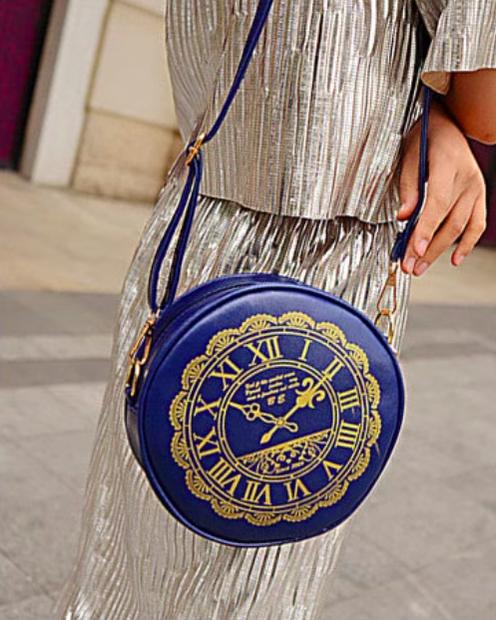 Kira - Alice Clock - Kawaii Lolita Shoulder Bag Round Lolita Crossbody Bag - Image 41