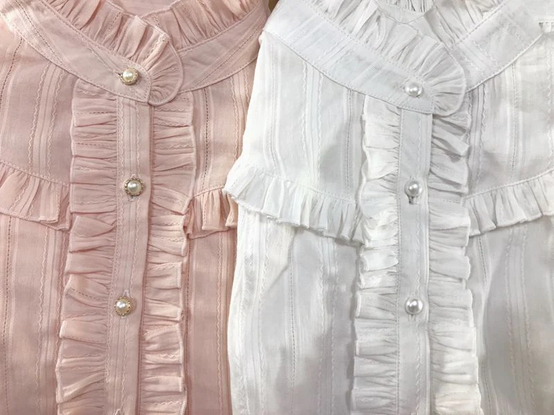 Korean Fashion Cotton Lolita Blouse - Image 6