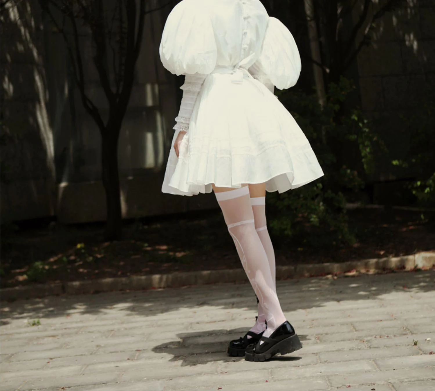 Cool Summer - Vintage Lolita Victorian Shirt - Image 13