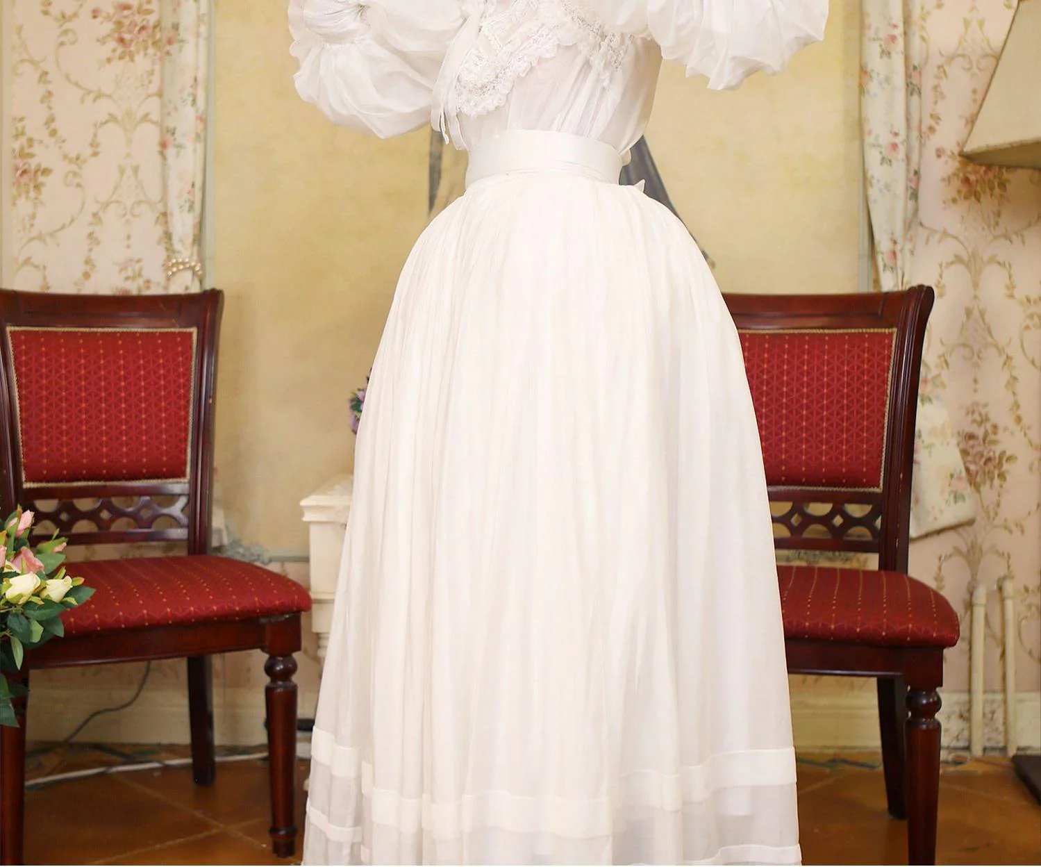 Cool Summer - Vintage Lolita Victorian Shirt - Image 18