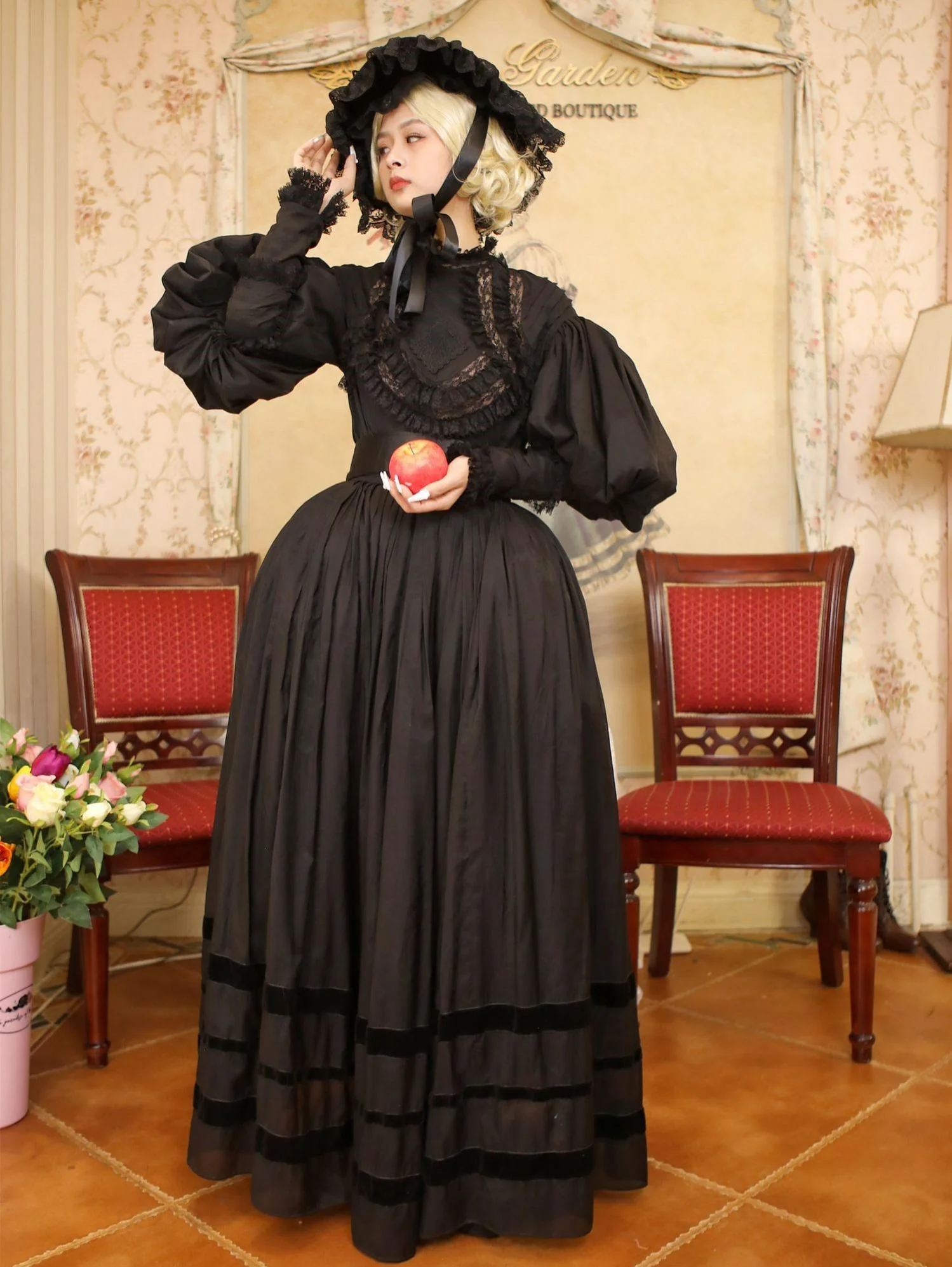 Cool Summer - Vintage Lolita Victorian Shirt - Image 21