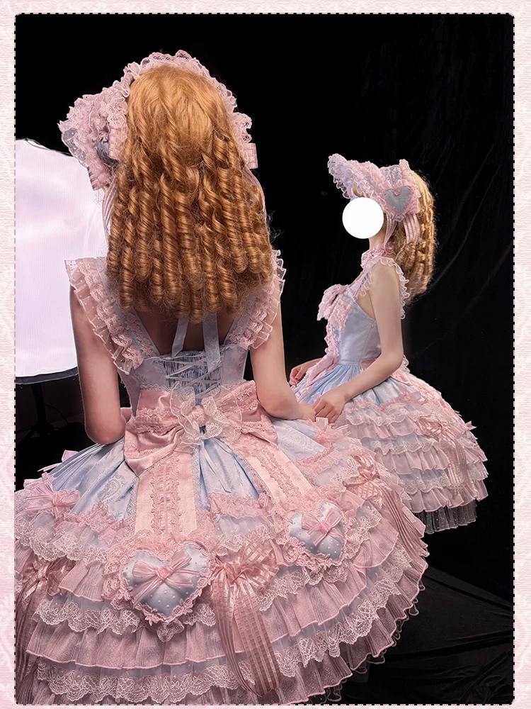 Shuang Sheng Xiao Xiong - Heart of Love - Lace Sweet Lolita Accessory Set - Image 10
