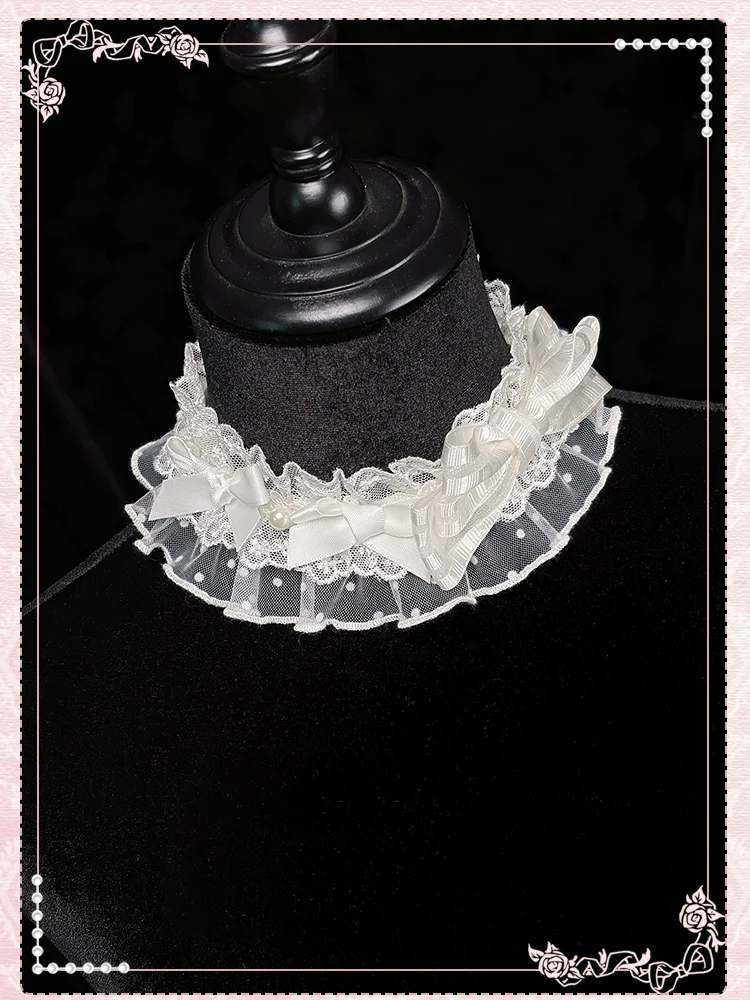 Shuang Sheng Xiao Xiong - Heart of Love - Lace Sweet Lolita Accessory Set - Image 18