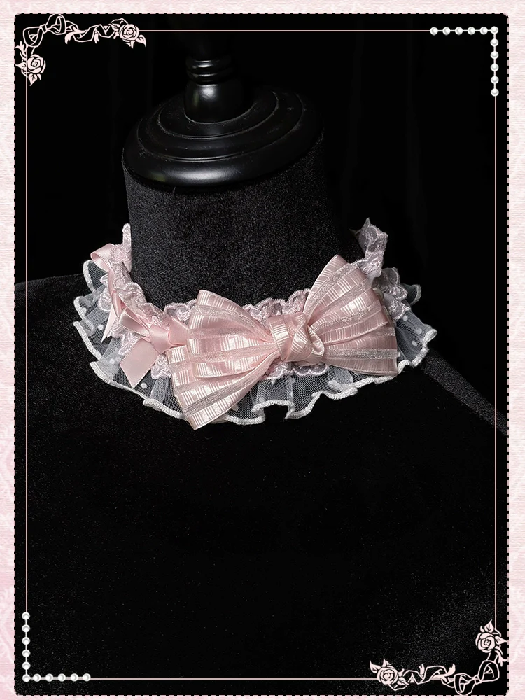 Shuang Sheng Xiao Xiong - Heart of Love - Lace Sweet Lolita Accessory Set - Image 19