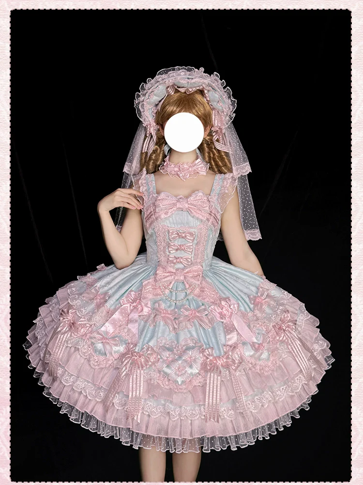 Shuang Sheng Xiao Xiong - Heart of Love - Lace Sweet Lolita Accessory Set - Image 24