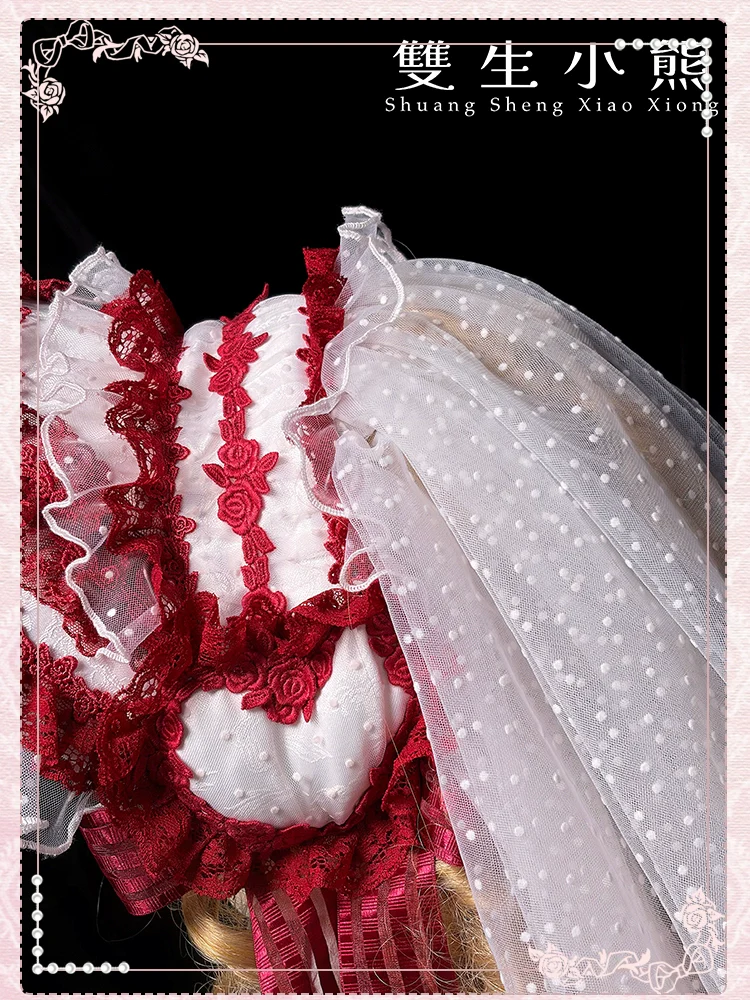 Shuang Sheng Xiao Xiong - Heart of Love - Lace Sweet Lolita Accessory Set - Image 27
