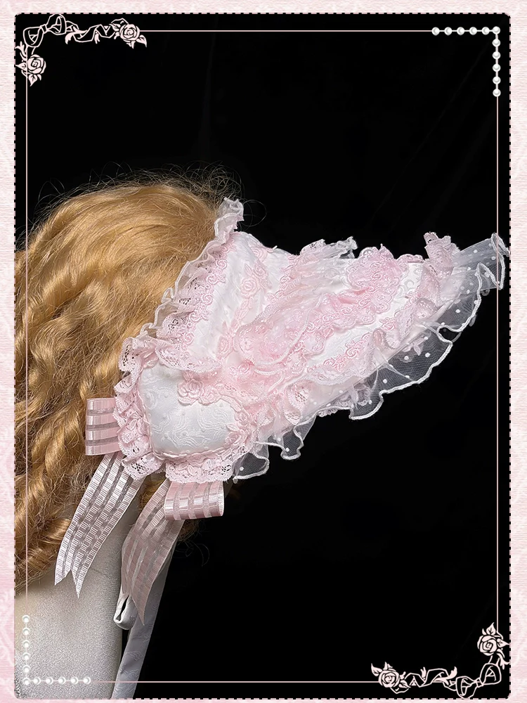 Shuang Sheng Xiao Xiong - Heart of Love - Lace Sweet Lolita Accessory Set - Image 31