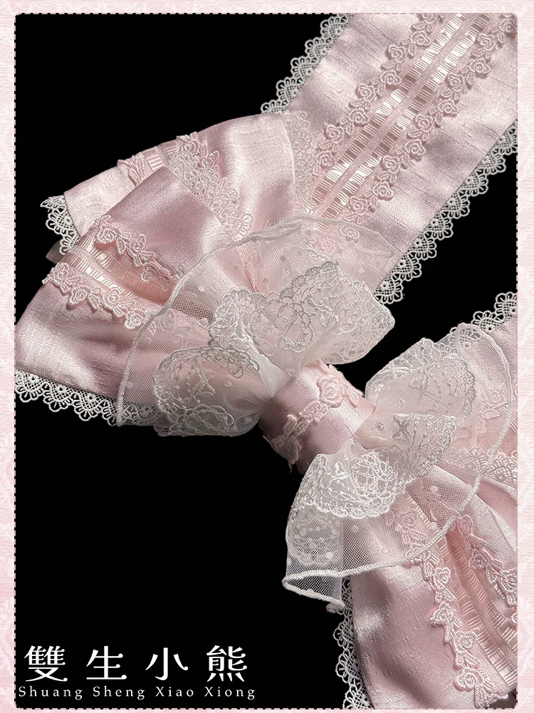 Shuang Sheng Xiao Xiong - Heart of Love - Lace Sweet Lolita Accessory Set - Image 39