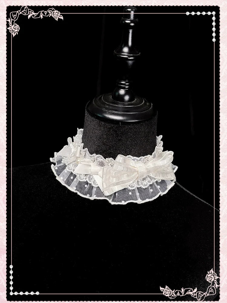 Shuang Sheng Xiao Xiong - Heart of Love - Lace Sweet Lolita Accessory Set - Image 45