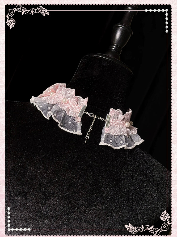 Shuang Sheng Xiao Xiong - Heart of Love - Lace Sweet Lolita Accessory Set - Image 48