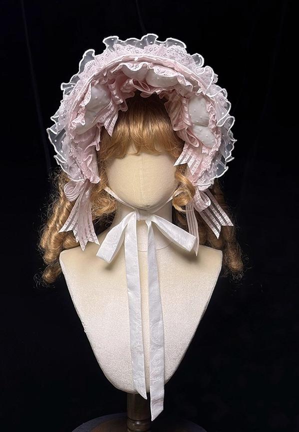 Shuang Sheng Xiao Xiong - Heart of Love - Lace Sweet Lolita Accessory Set - Image 5