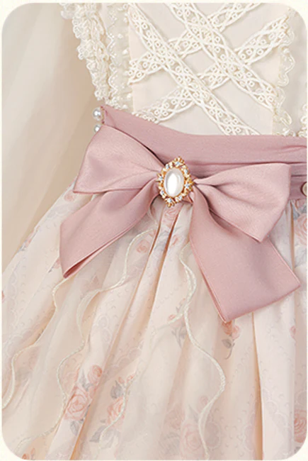 Time Stationery - Elegant Lolita Long Sleeve OP Dress - Image 24
