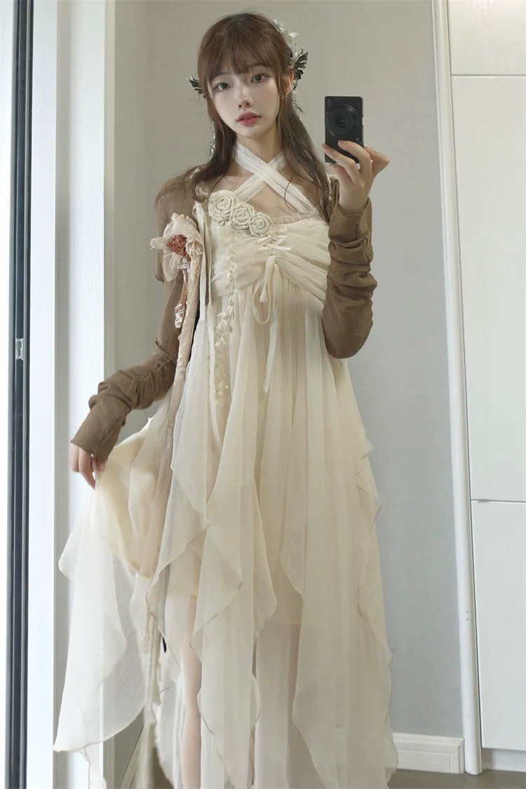 Letters from Unknown Stars - Daily Lolita JSK Dress Summer Elegant Dress - Image 10