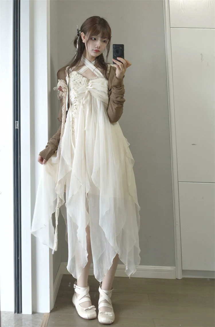 Letters from Unknown Stars - Daily Lolita JSK Dress Summer Elegant Dress - Image 13