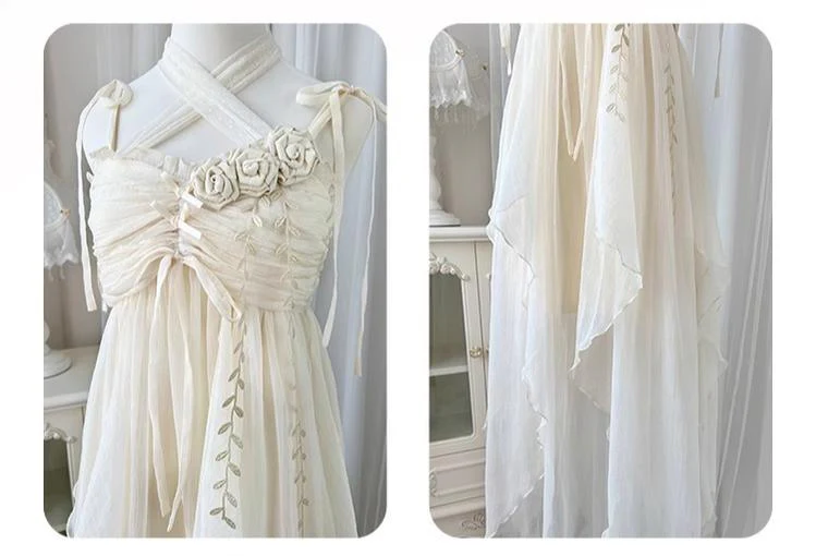 Letters from Unknown Stars - Daily Lolita JSK Dress Summer Elegant Dress - Image 16