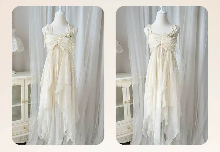 Letters from Unknown Stars - Daily Lolita JSK Dress Summer Elegant Dress - Image 18
