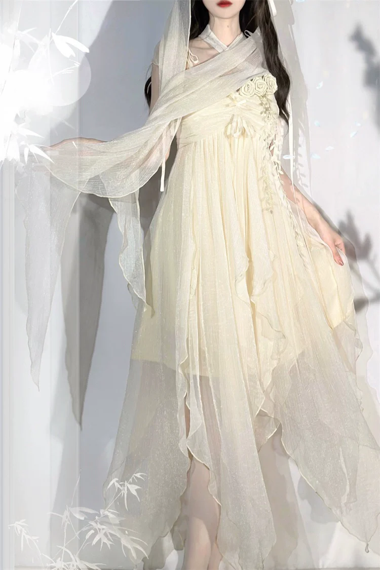 Letters from Unknown Stars - Daily Lolita JSK Dress Summer Elegant Dress - Image 6