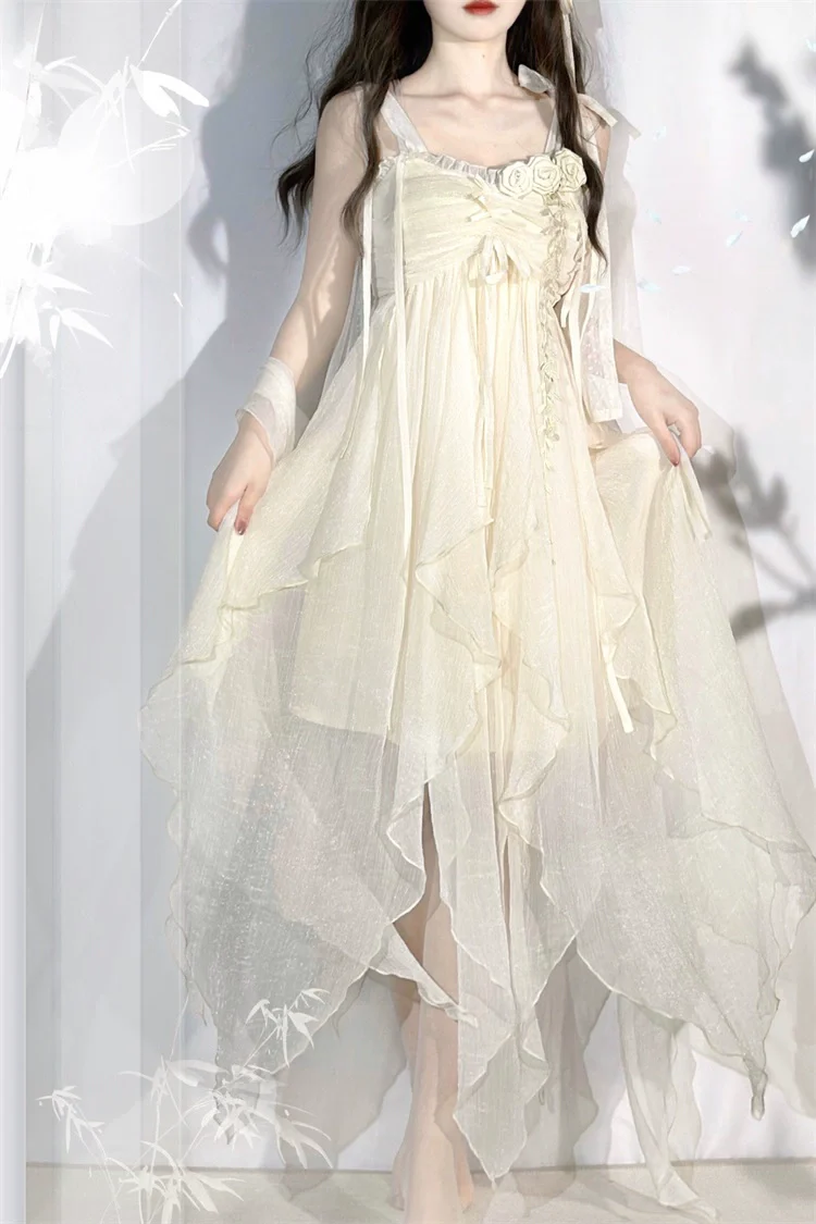Letters from Unknown Stars - Daily Lolita JSK Dress Summer Elegant Dress - Image 7