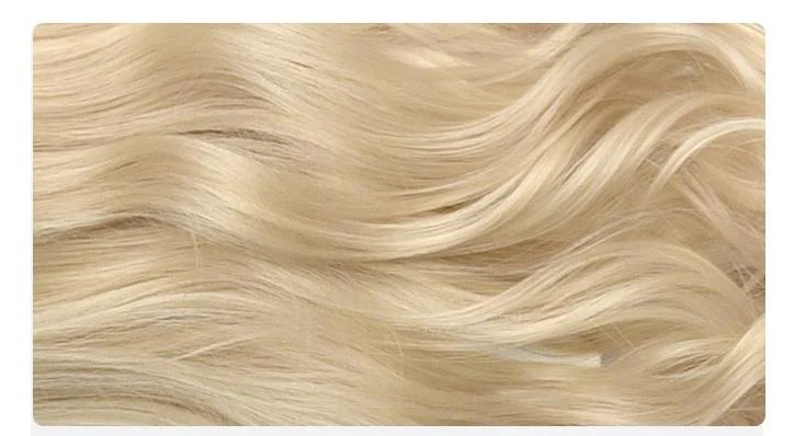 Light Blone Wavy Lolita Wig, Straight Bang - Image 9