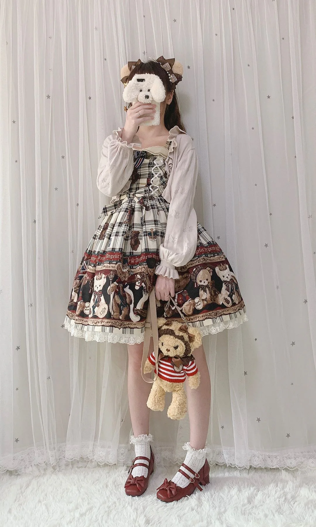Sweet Lolita Coat Long-sleeved Cotton Cardigan - Image 13
