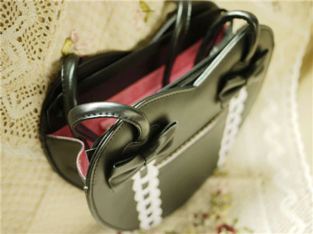 Satin Bridge - Heart-shape Lolita Bag - Image 20