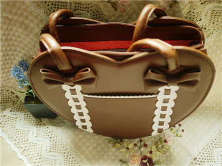 Satin Bridge - Heart-shape Lolita Bag - Image 26