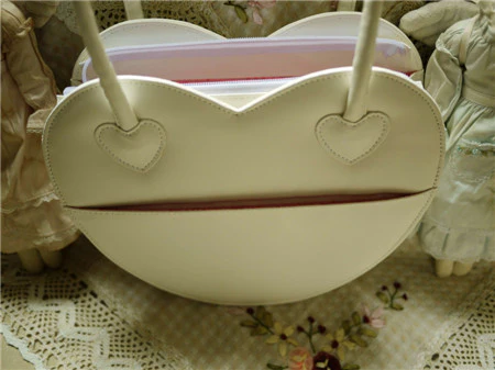 Satin Bridge - Heart-shape Lolita Bag - Image 8