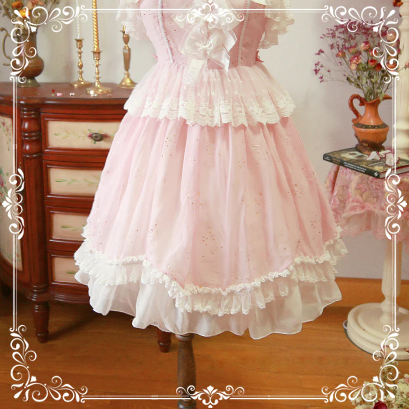 Mini A Line Lolita Petticoat, 18" (45cm) Length, Cotton Lining - Image 3