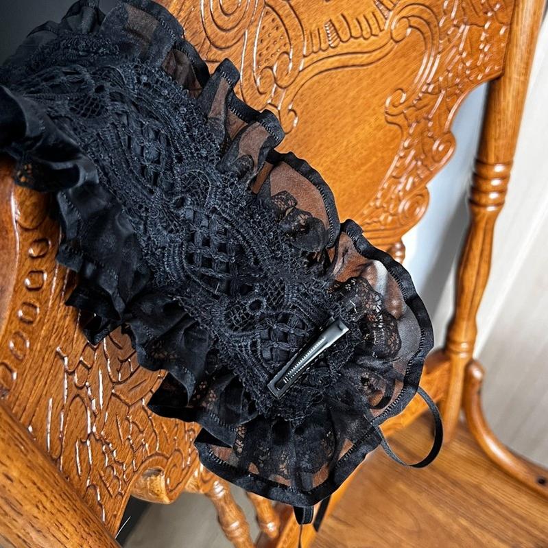 Gothic Lolita Halloween KC Devil Horn Hairband Customizable Color - Image 29