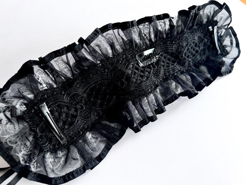 Gothic Lolita Halloween KC Devil Horn Hairband Customizable Color - Image 38