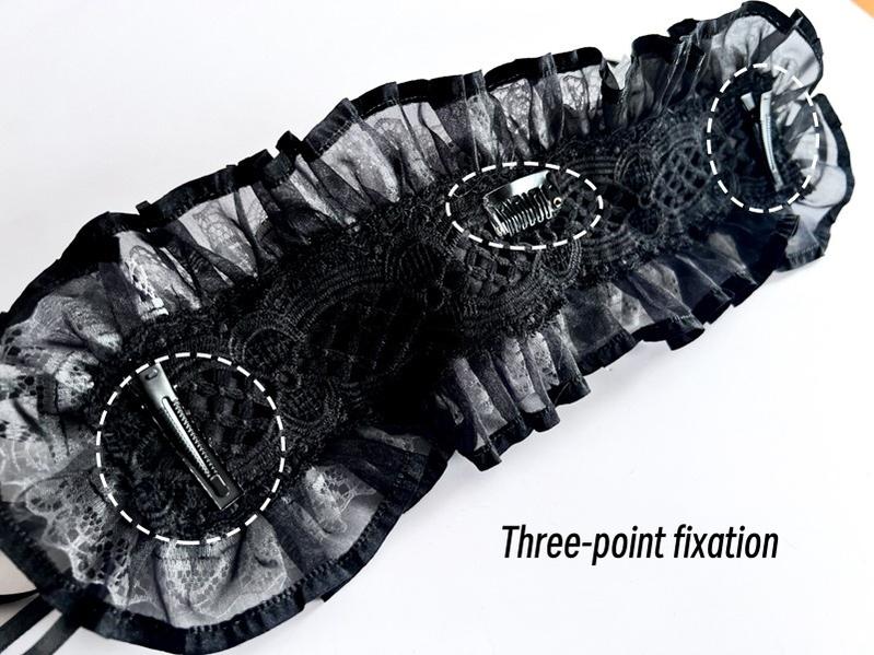 Gothic Lolita Halloween KC Devil Horn Hairband Customizable Color - Image 39