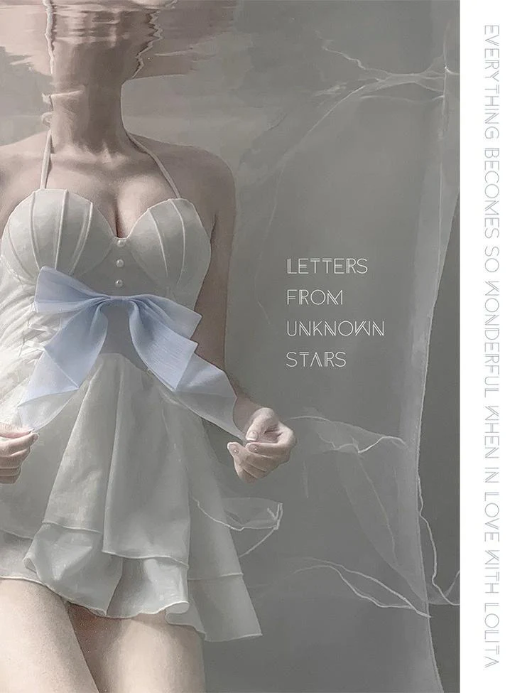 Mermaid of the Sea Moon - Lolita Inspired Swimsuit in Two-piece and One-piece - Image 15