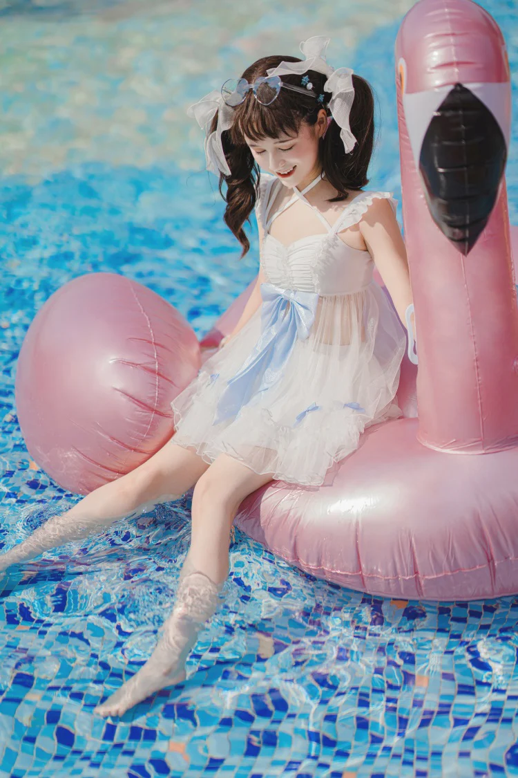 Mermaid of the Sea Moon - Lolita Inspired Swimsuit in Two-piece and One-piece - Image 4