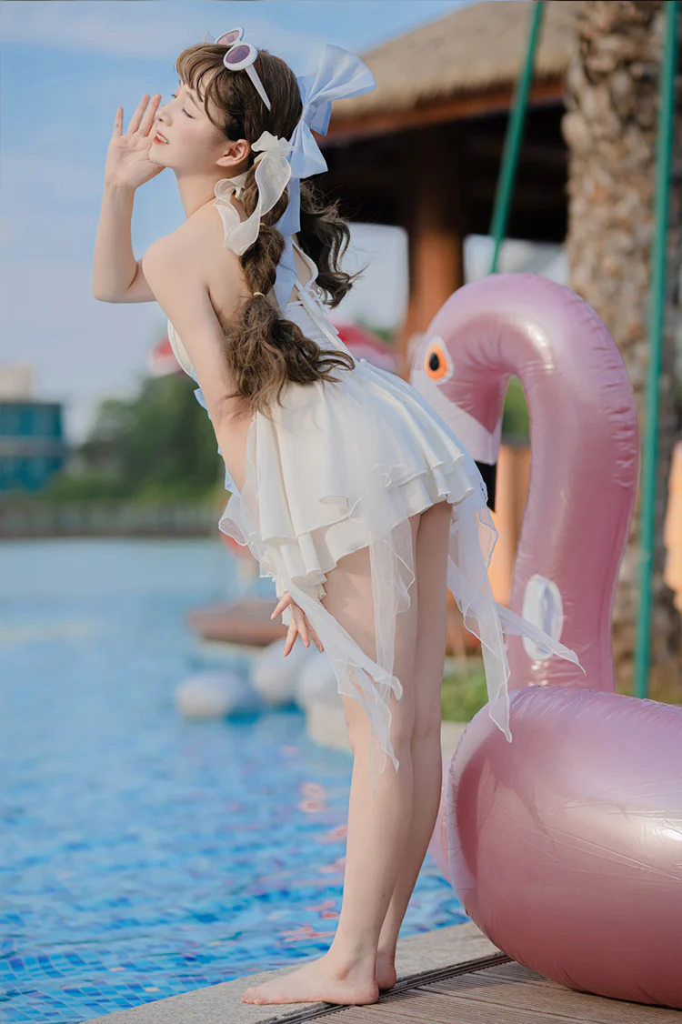 Mermaid of the Sea Moon - Lolita Inspired Swimsuit in Two-piece and One-piece - Image 9