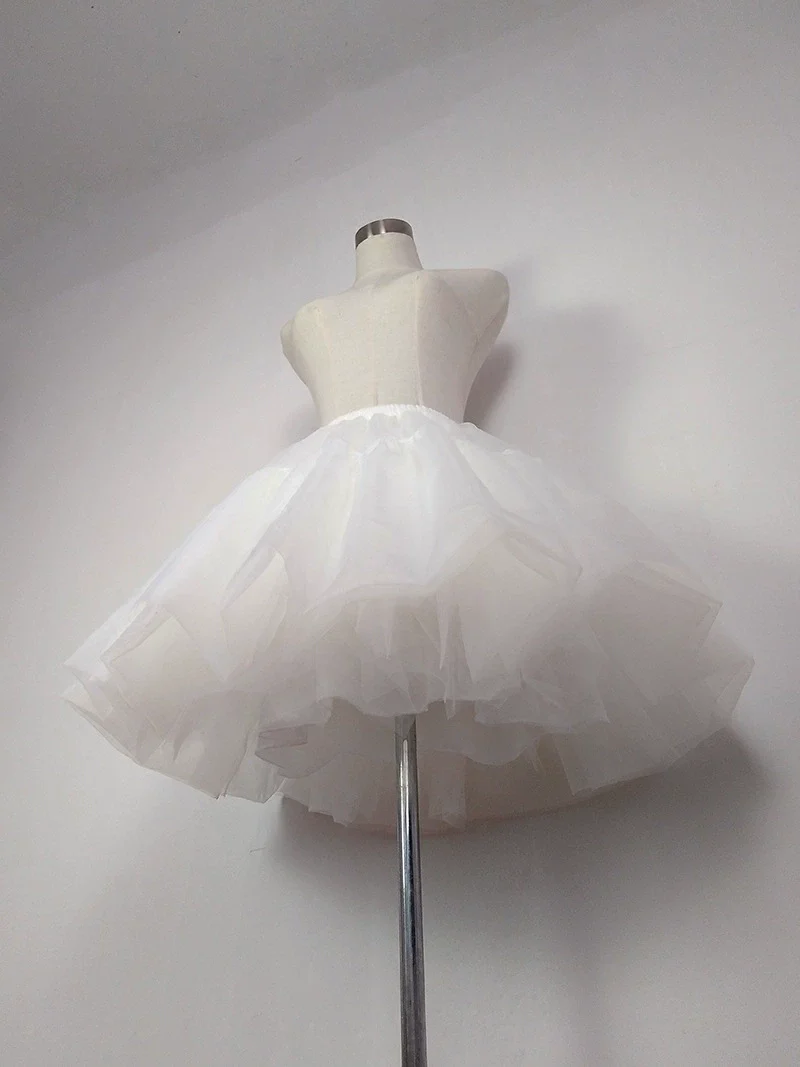 Adjustable Lolita Hoop Puffy Petticoat, 17.7" (45 cm) - Image 5