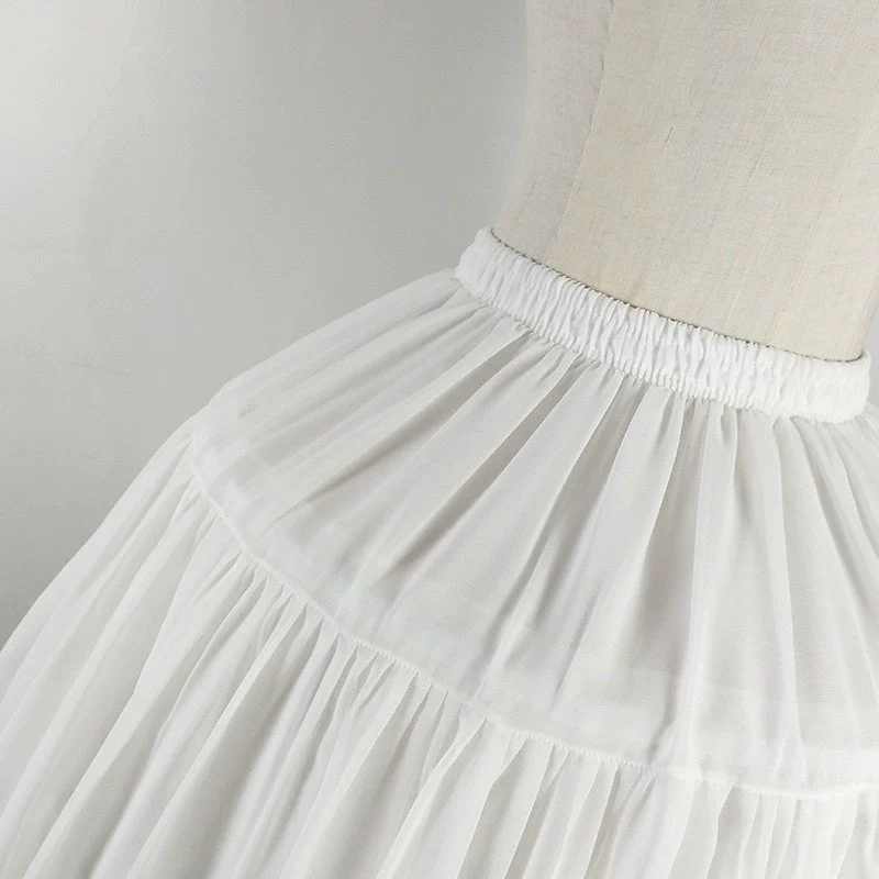 Adjustable Lolita Hoop Puffy Petticoat, 17.7" (45 cm) - Image 7