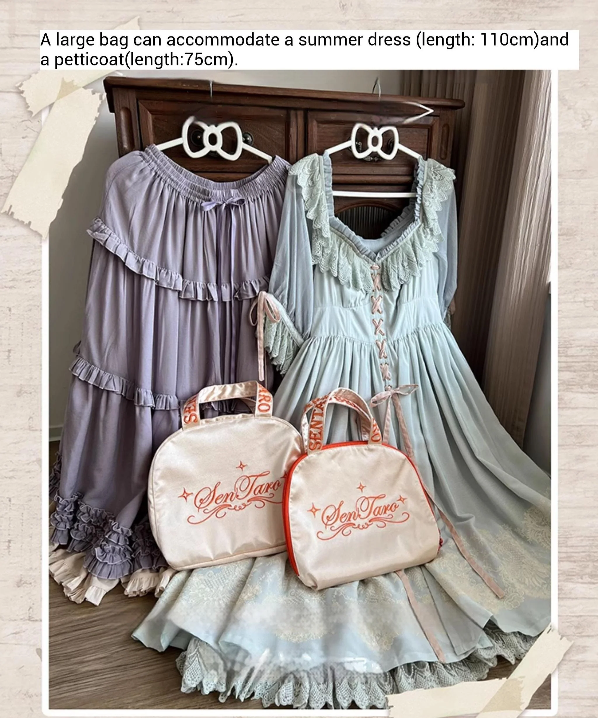 Lolita Petticoat Storage Bag in Two Sizes - Image 12