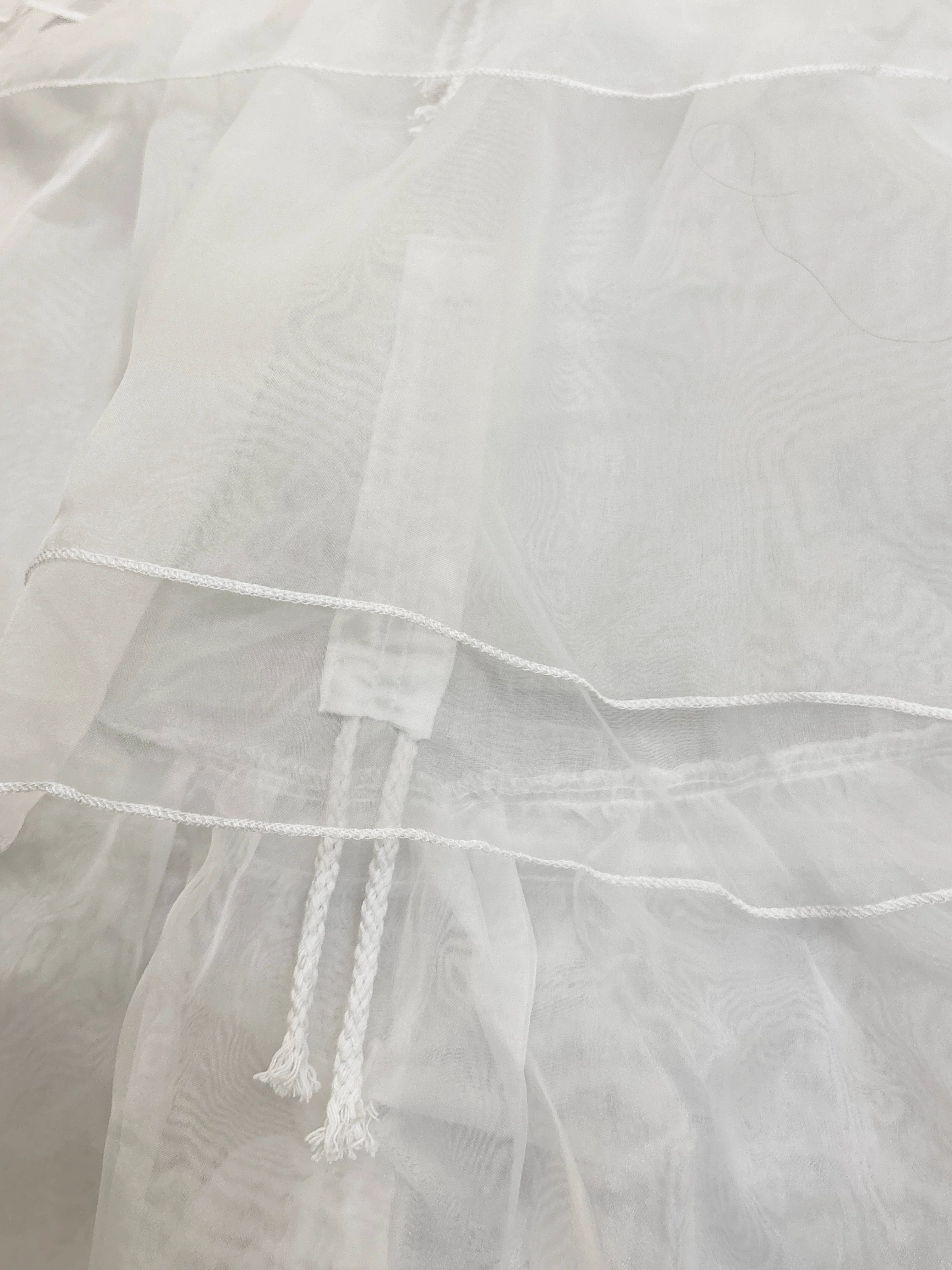 Lolita Petticoat White Plus Size Triple Layer Hoop Petticoat - Image 10