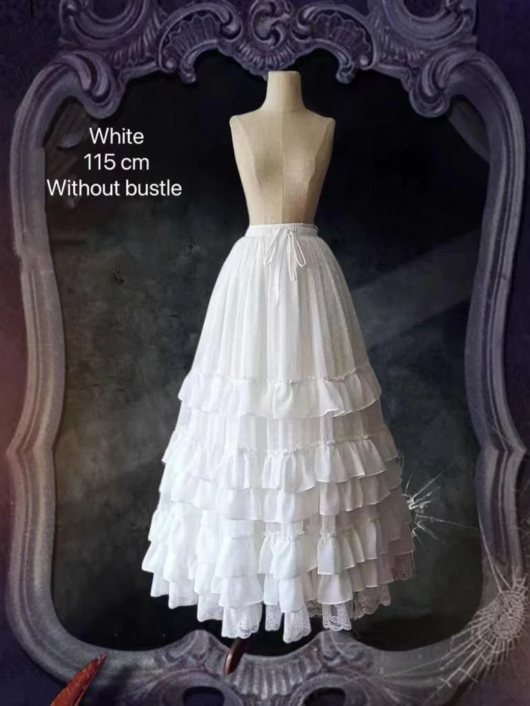 Wedding Lolita Petticoat Princess Underwear Extended Base Skirt - Image 11