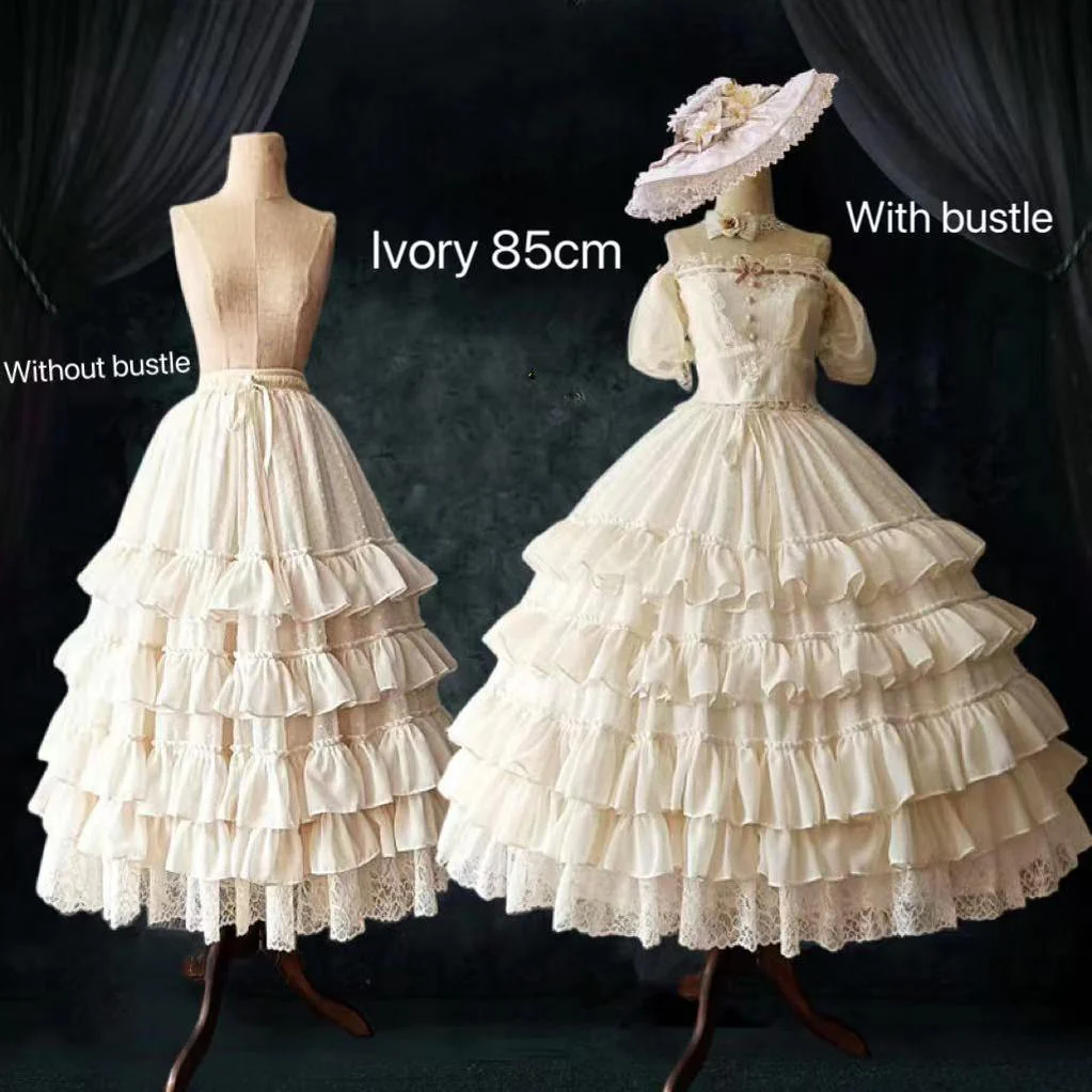 Wedding Lolita Petticoat Princess Underwear Extended Base Skirt - Image 13