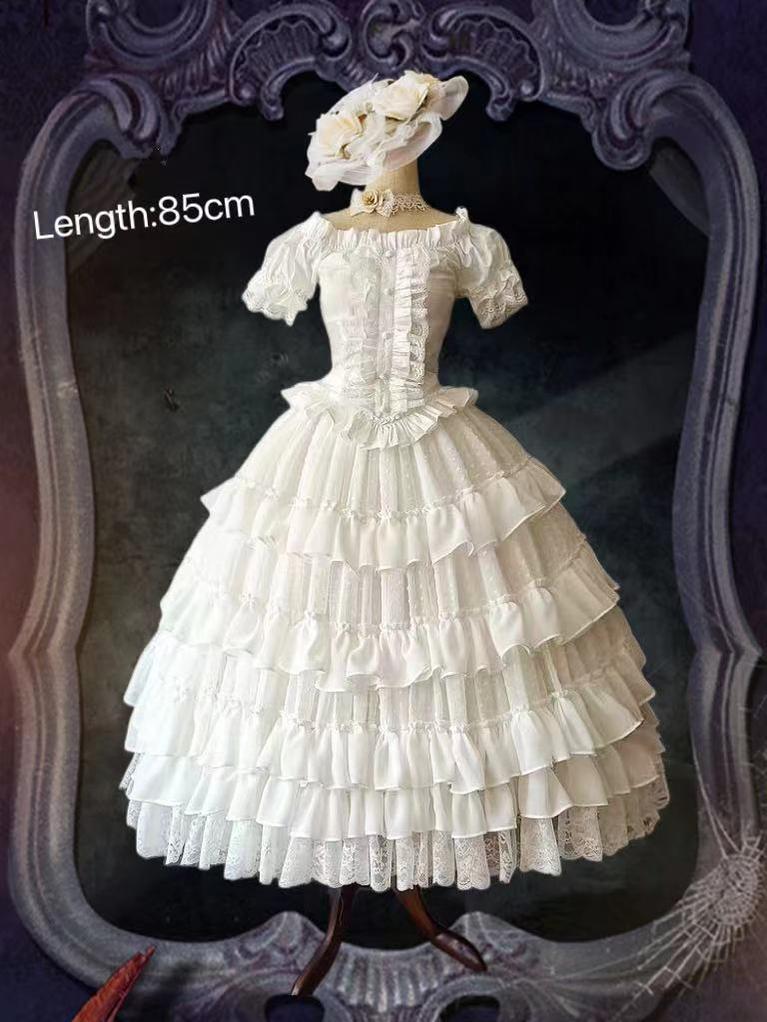 Wedding Lolita Petticoat Princess Underwear Extended Base Skirt - Image 14
