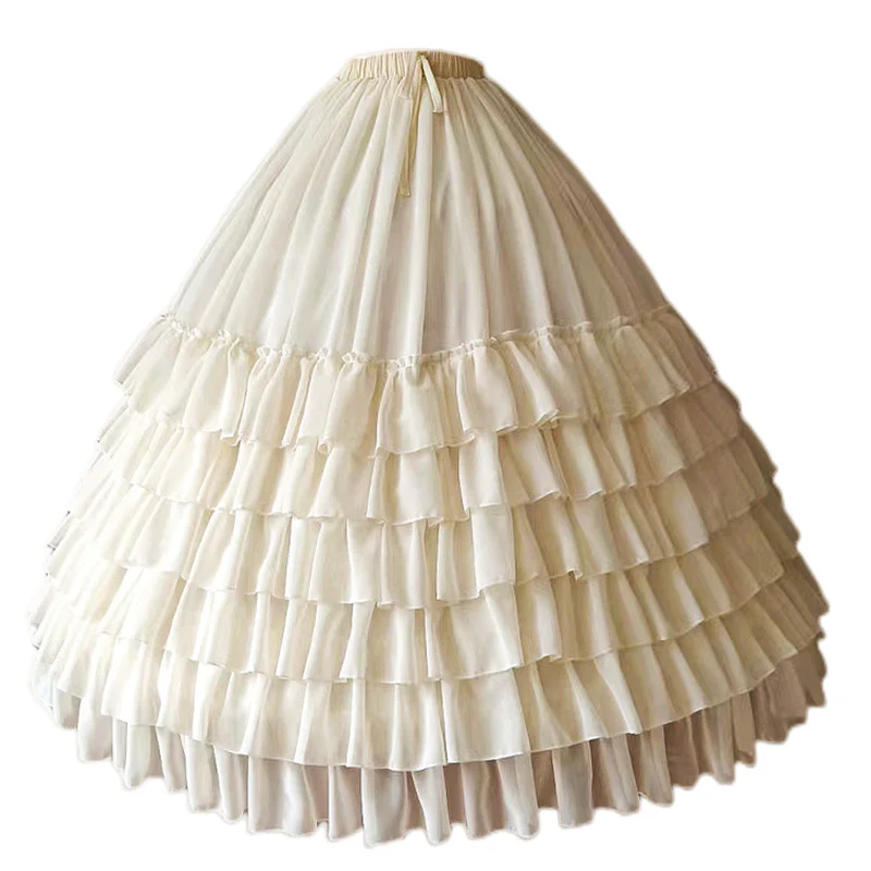 Wedding Lolita Petticoat Princess Underwear Extended Base Skirt - Image 15