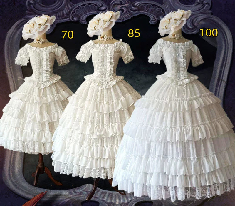 Wedding Lolita Petticoat Princess Underwear Extended Base Skirt - Image 16
